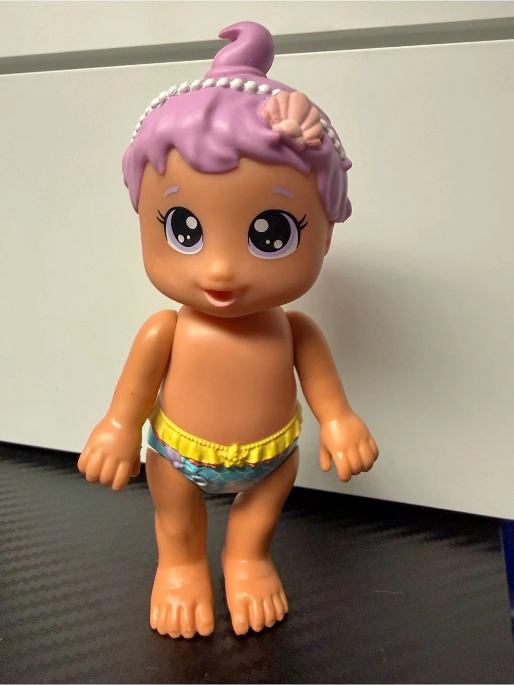 MY SWEET LOVE CHARMED CUTESIES MINI DOLL, Purple Mermaid